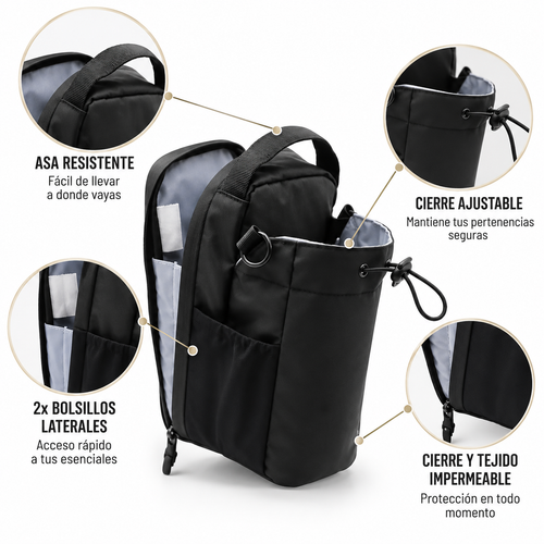 BOLSO CON IMAN MULTIFUNCIONAL GYM